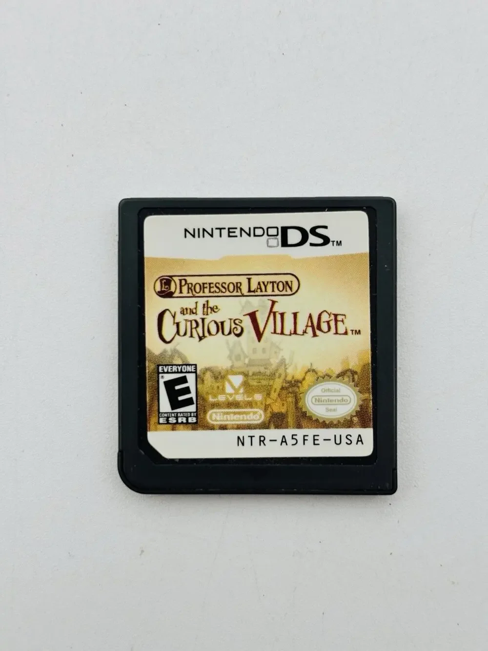 Professor Layton and the Curious Village Nintendo DS, 2008 Game Cartridge Works